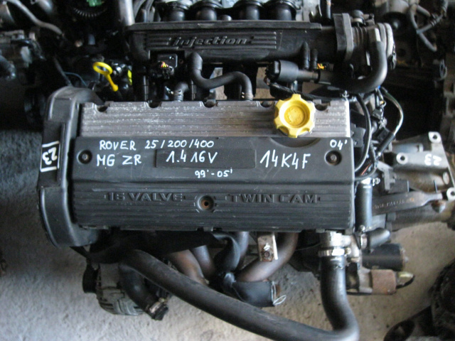 Двигатель 14K4F 1.4 16V ROVER 25 MG ZR в сборе