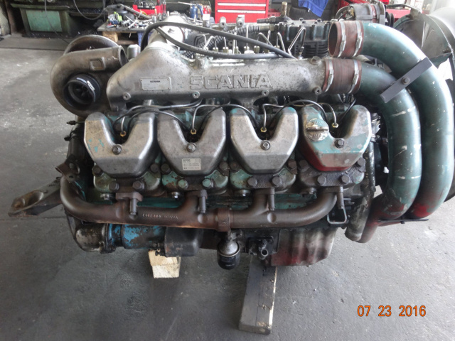 Двигатель Scania V8 143 420 DSC14-08
