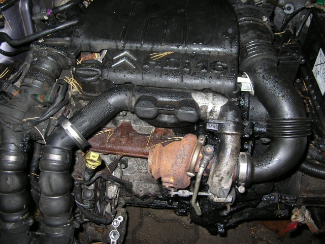 CITROEN 1, 6 HDI 90 л.с. 9HX двигатель, Турбина, форсунки, po