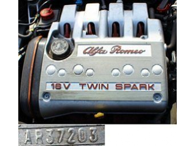 ALFA ROMEO 156 ПОСЛЕ РЕСТАЙЛА 147 FL 1.6 16V двигатель AR37203