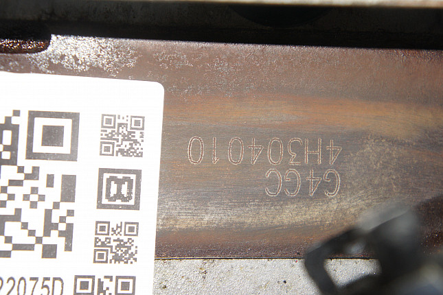 Номер двигателя и фотография площадки HYUNDAI G4GC