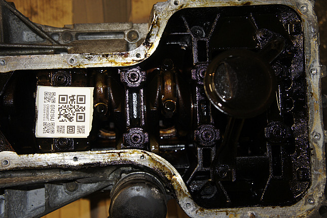 Фотография блока двигателя без поддона (коленвала) TOYOTA 4ZZ-FE