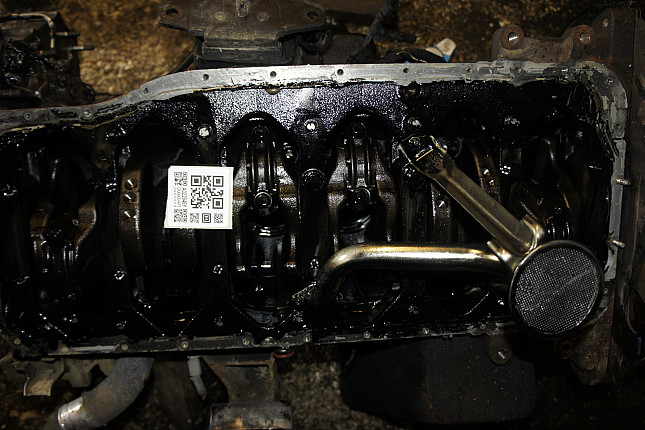 Фотография блока двигателя без поддона (коленвала) Toyota 1HD-FT