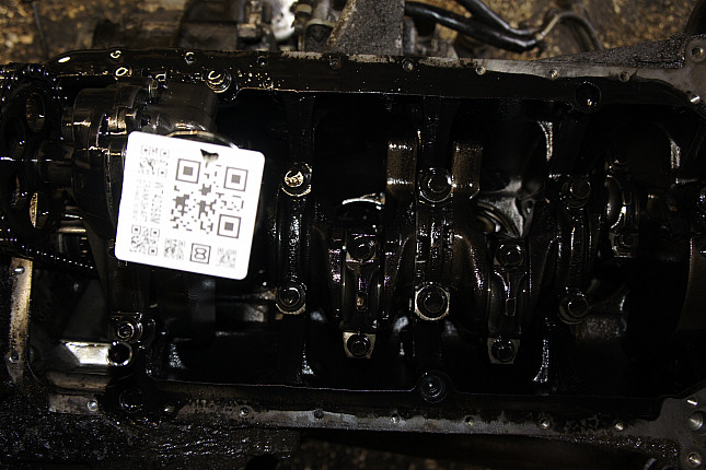 Фотография блока двигателя без поддона (коленвала) Mercedes OM 601.912