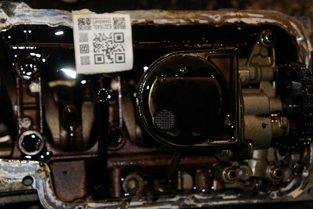 Фотография блока двигателя без поддона (коленвала) PEUGEOT KFV (TU3A)