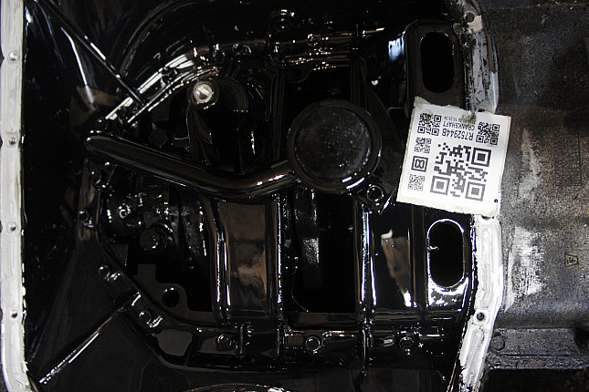 Фотография блока двигателя без поддона (коленвала) NISSAN LD23 