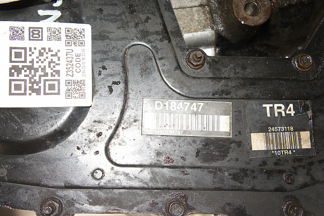 Номер двигателя и фотография площадки PONTIAC dohc 16v
