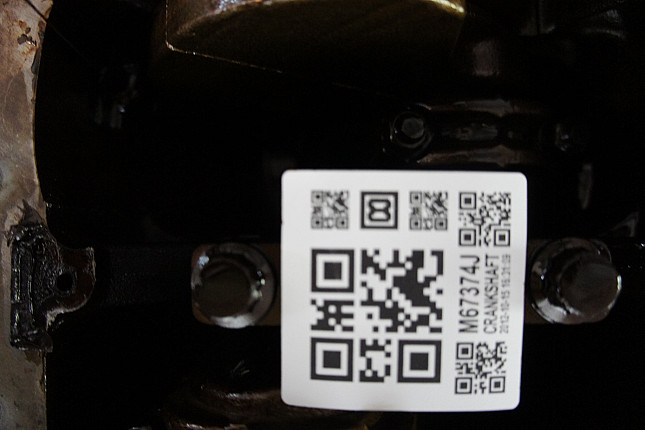 Фотография блока двигателя без поддона (коленвала) KIA G4JS