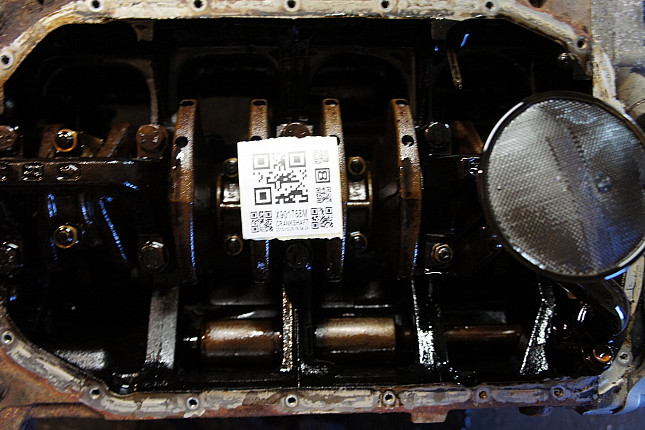 Фотография блока двигателя без поддона (коленвала) HYUNDAI G4CP