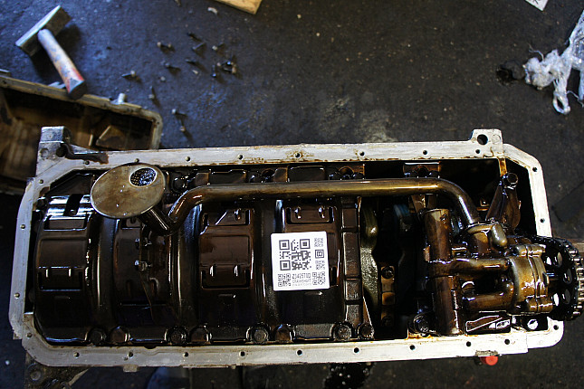 Фотография блока двигателя без поддона (коленвала) BMW M 52 B 28 (286S1)