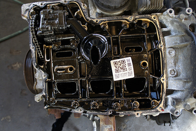 Фотография блока двигателя без поддона (коленвала) Ford ABFA