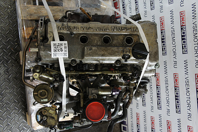 Фотография контрактного двигателя сверху NISSAN GA16DE