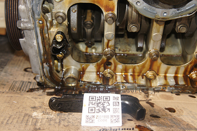 Номер двигателя и фотография площадки MAZDA Z6