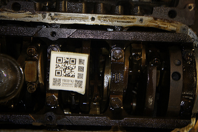 Фотография блока двигателя без поддона (коленвала) HYUNDAI G6AT