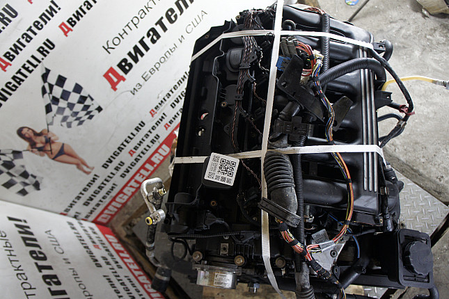 Фотография контрактного двигателя сверху BMW M57 D30 (306D2)