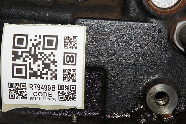Номер двигателя и фотография площадки RENAULT K7MF710