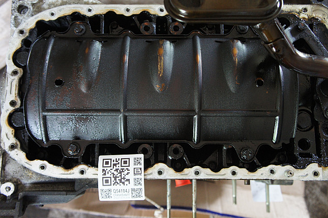 Фотография блока двигателя без поддона (коленвала) CITROEN 6FZ (EW7J4)