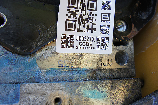 Номер двигателя и фотография площадки VW APE 078161