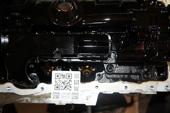 Фотография блока двигателя без поддона (коленвала) FORD RFS