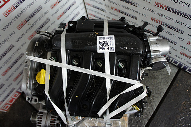 Фотография контрактного двигателя сверху RENAULT k4m v 838