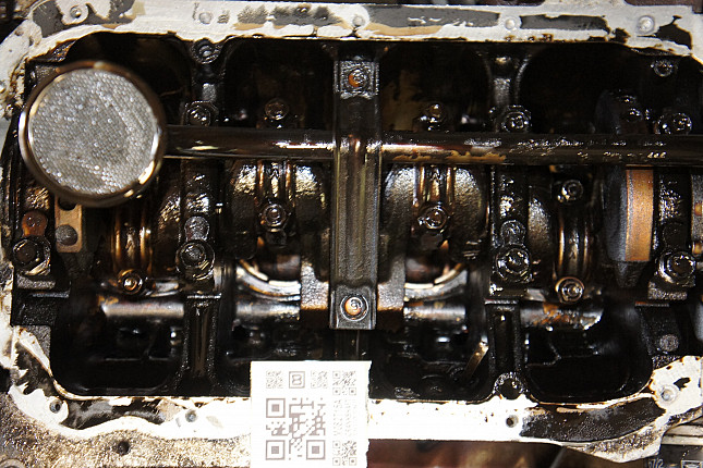Фотография блока двигателя без поддона (коленвала) DAIHATSU HC-EJ