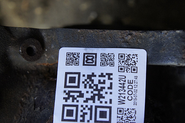 Номер двигателя и фотография площадки Ford AUY + 1 форсунка