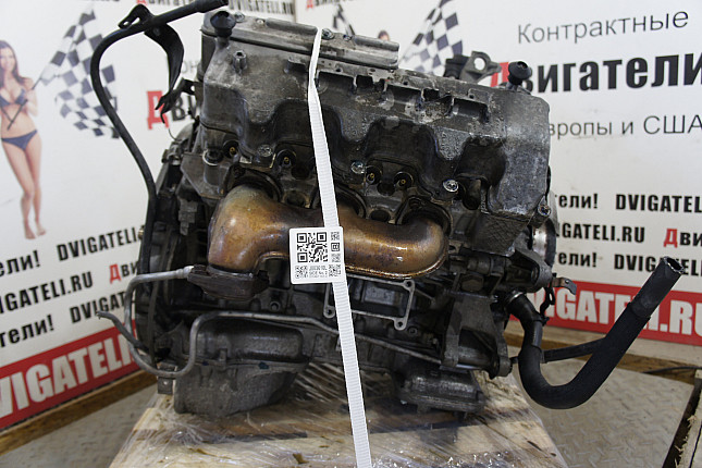Двигатель вид с боку Mercedes M 112.955
