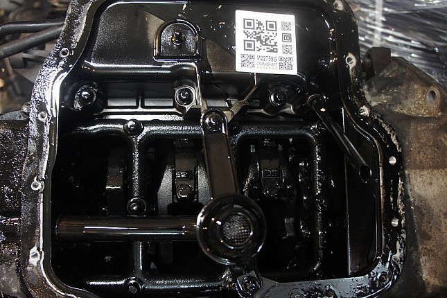 Фотография блока двигателя без поддона (коленвала) OPEL X 17 DTL