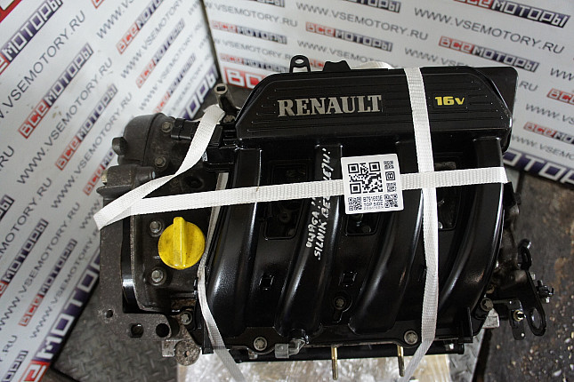 Фотография контрактного двигателя сверху RENAULT K4J 730