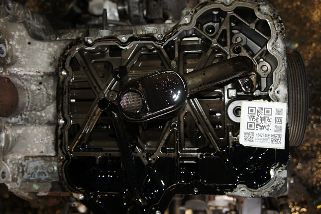 Фотография блока двигателя без поддона (коленвала) PEUGEOT DT17TED4