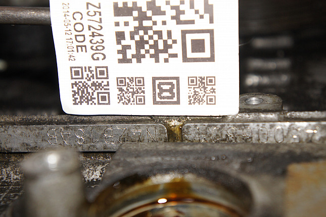 Номер двигателя и фотография площадки BMW N 42 B 18A
