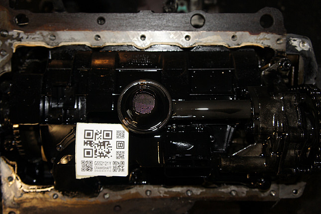 Фотография блока двигателя без поддона (коленвала) FORD AUY