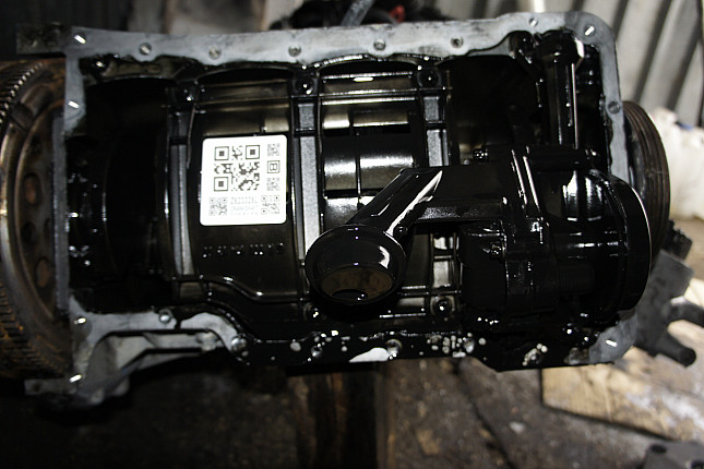 Фотография блока двигателя без поддона (коленвала) Mercedes OM 668.914