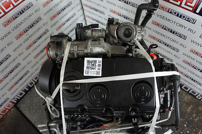 Фотография контрактного двигателя сверху VW BMM