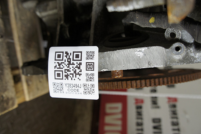 Номер двигателя и фотография площадки Mazda CA