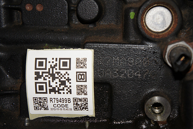 Номер двигателя и фотография площадки RENAULT K7MF710