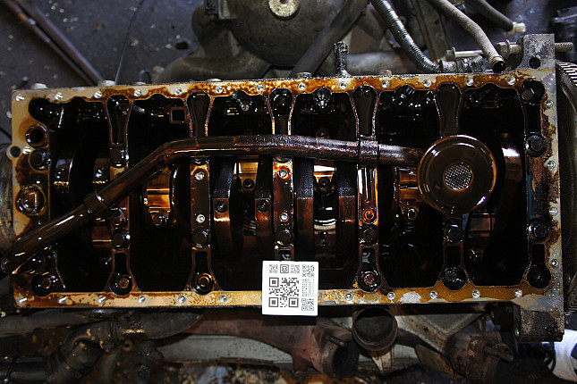 Фотография блока двигателя без поддона (коленвала) VOLVO B 6304 F
