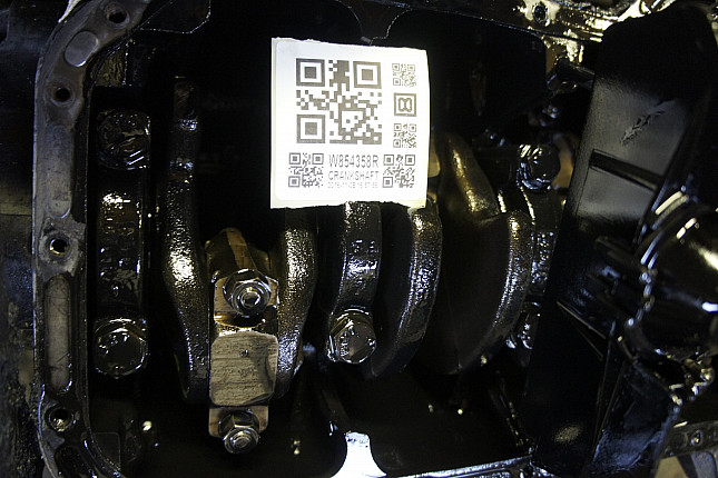 Фотография блока двигателя без поддона (коленвала) VW AAB (Блок двигателя)