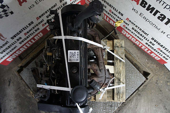 Фотография контрактного двигателя сверху VW AAB (Блок двигателя)