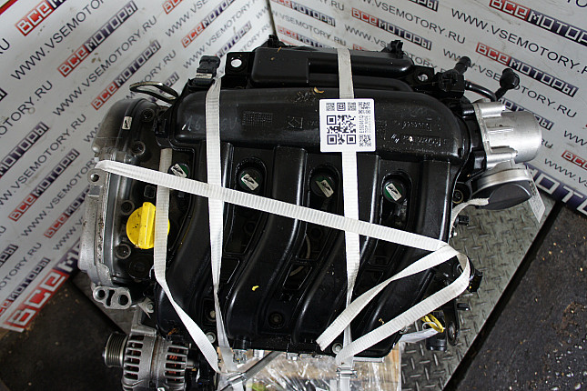 Фотография контрактного двигателя сверху RENAULT k4m v 838