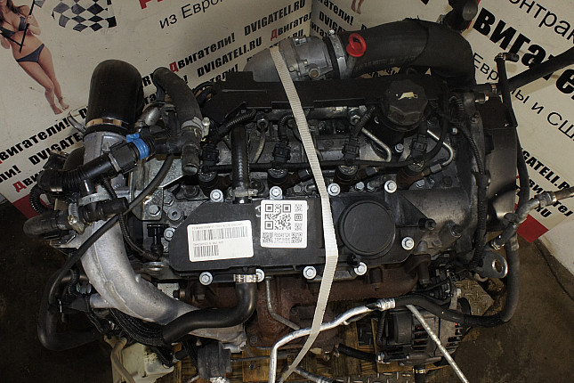 Фотография контрактного двигателя сверху Fiat F1AE0481D