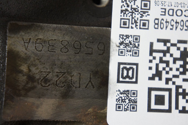 Номер двигателя и фотография площадки Nissan YD22DDT