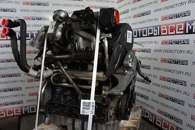Двигатель вид с боку VW BMM