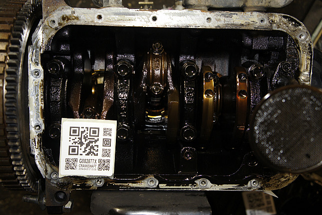 Фотография блока двигателя без поддона (коленвала) DAEWOO F8CV