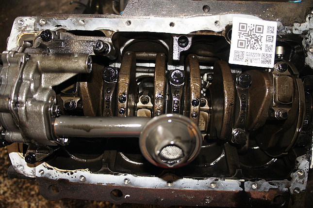 Фотография блока двигателя без поддона (коленвала) LAND ROVER 20T2N