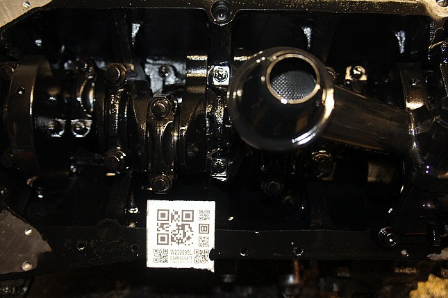 Фотография блока двигателя без поддона (коленвала) MERCEDES-BENZ OM 601.943