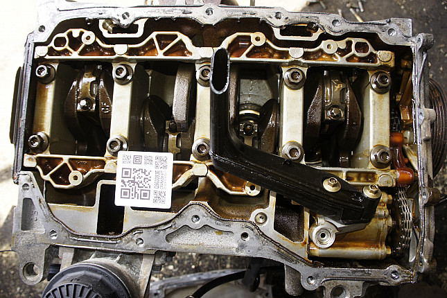 Фотография блока двигателя без поддона (коленвала) Ford CJBB