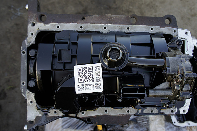 Фотография блока двигателя без поддона (коленвала) VW BJB