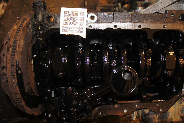 Фотография блока двигателя без поддона (коленвала) AUDI 1Z