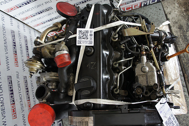 Фотография контрактного двигателя сверху AUDI 1Z